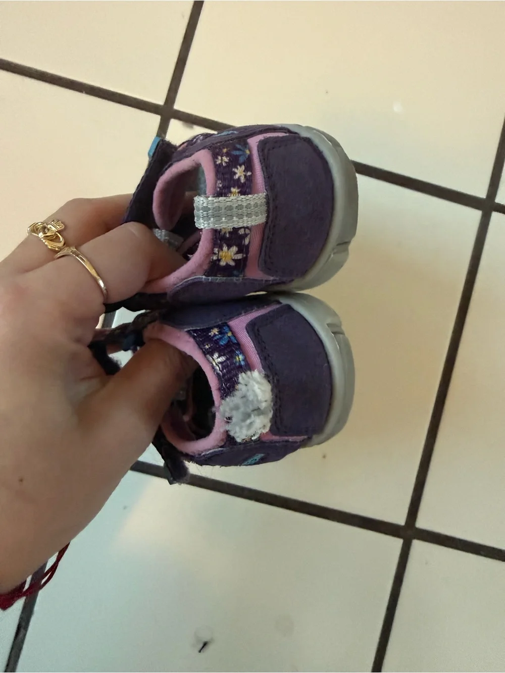 KEEN Seacamp 2 CNX Floral Water Sandals Purple Toddler 7
